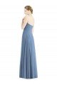 Affordable Strapless Sweetheart Chiffon Bridesmaid Dress UK