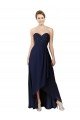 Affordable Sweetheart Neckline Beaded Lace and Chiffon Bridesmaid Dress UK