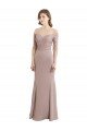 Affordable Sweetheart Neckline Long Sleeves Lace Bridesmaid Dress UK