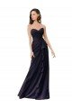 Affordable Strapless Chiffon Bridesmaids Dress with Sweetheart Neckline UK