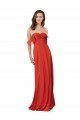 Affordable Chiffon A-Line Bridesmaid Dress with Ruched Bodice UK