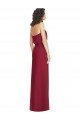 Affordable Full Length Lux Chiffon Blouson Bodice Bridesmaid Dress UK