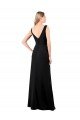 Affordable V-Neckline Chiffon Bridesmaid Dress / Prom Dress with Draped Bodice UK