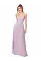 Affordable Sweetheart Tie-Back Chiffon Bridesmaid Dress UK