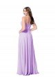 Affordable Chiffon A-Line Chiffon Bridesmaids Dress with Ruched Bodice UK