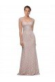 Affordable Sweetheart Neckline Cap Sleeves Lace Bridesmaid Dress / Prom Dress with Twist UK