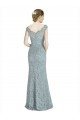 Affordable Off the Shoulder Mermaid Lace Bridesmaid Dress / Prom Dress with Cap Sleeves UK