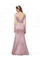 Affordable Sexy Formal Satin Bridesmaid Dress / Prom Dress with Side Cutouts UK