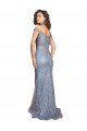 Affordable Off the Shoulder Sweetheart Neckline Formal Sequin Bridesmaid Dress / Prom Dress with Thigh High Slit UK