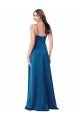 Affordable Cowl Neck Salky Satin Bridesmaid Dress / Prom Dress UK