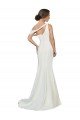 Affordable One Shoulder Formal Crepe Bridesmaid Dress / Prom Dress with Draped Off the Shoulder Strap UK