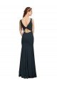 Affordable Sleeveless Bateau Neckline Crepe Bridesmaid Dress / Prom Dress with Twist Back UK