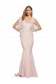 Affordable Double Bow Full Length Sweetheart Formal Crepe Bridesmaid Dress / Prom Dress with Tulle Overlay UK