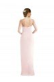 Affordable Halter Draped Tulip Skirt Maxi Bridesmaid Dress / Prom Dress UK