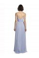 Affordable Spaghetti Strap Tulle Bridesmaids Dress with Ruched Bodice UK