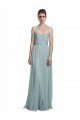 Affordable Halter Ruched Sweetheart Neckline Tulle Bridesmaid Dress UK