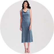 Affordable Midi Length Bridesmaid Dresses UK