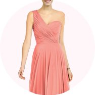 Affordable One Shoulder Bridesmaid Dresses UK