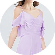 Affordable Cold Shoulder Bridesmaid Dresses UK