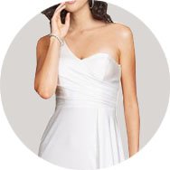 Affordable One Shoulder Wedding Dresses UK