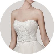 Affordable Strapless Wedding Dresses UK