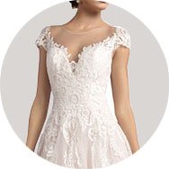 Affordable Cap Sleeves Wedding Dresses UK